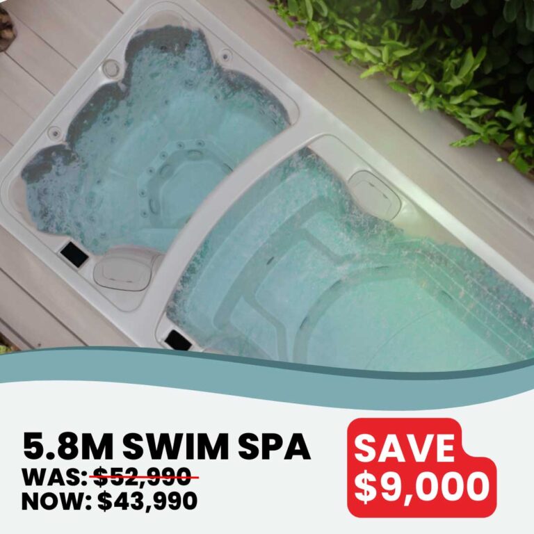 5.8 swim spa